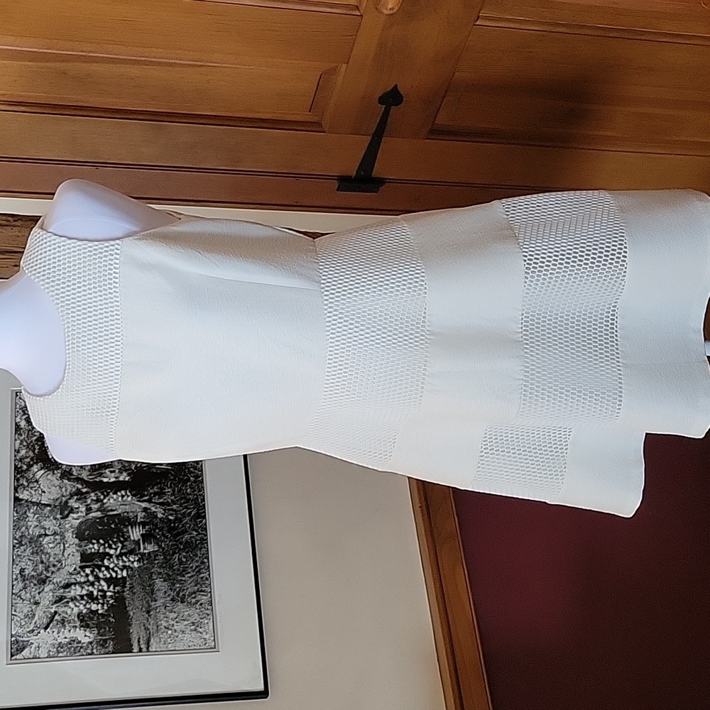 ANN TAYLOR FIT AND FLARE SLEEVELESS DRESS